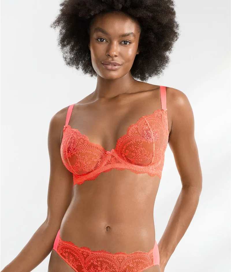 Dita Von Teese Dita Von Teese Severine Balconnette Bra Pink