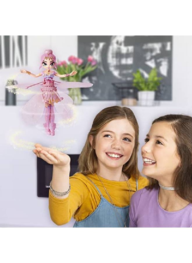 HATCHIMALS - Hatchimals Pixies, Crystal Flyers Pink Magical Flying Pixie Toy, Girl Toys, Girls Gifts For Ages 6 And Up - Image 1