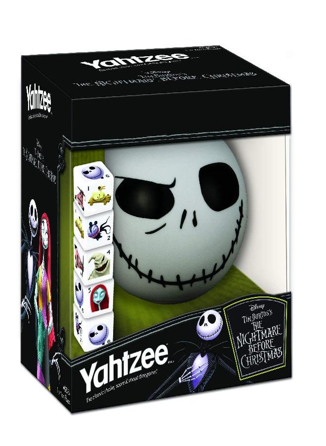 USAopoly Disney Yahtzee The Nightmare Before Christmas Dice Game | Collectible Jack Skellington Toy | Family Dice Game & Travel Games  - Image 3