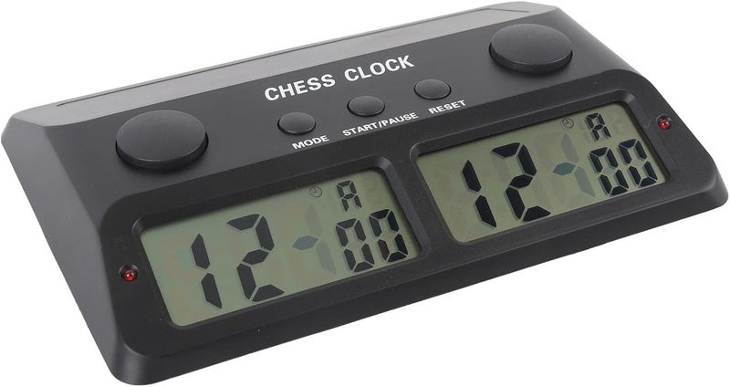 Professional Electronic Chess Timer, Digital Clock with Countdown Time Limit Add Seconds Function for Chinese, International - Image 1