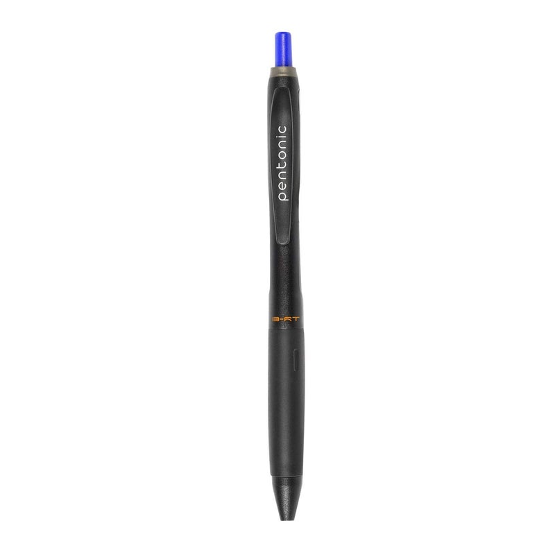 Pentonic قلم حبر جاف قابل للسحب B-RT 0.7 مم عبوة بلاستيكية | حبر أزرق | مجموعة من 10 - Image 2