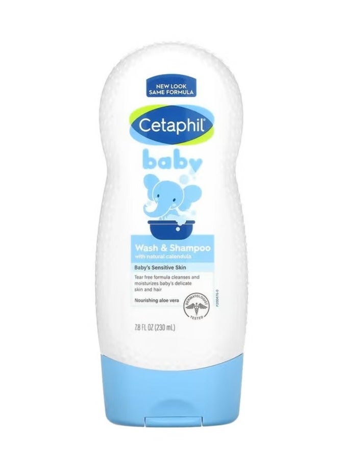 Cetaphil Baby Wash And Shampoo With Organic Calendula - Image 1