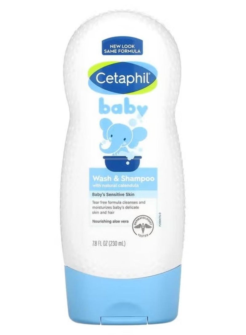Cetaphil Baby Wash And Shampoo With Organic Calendula - Image 1