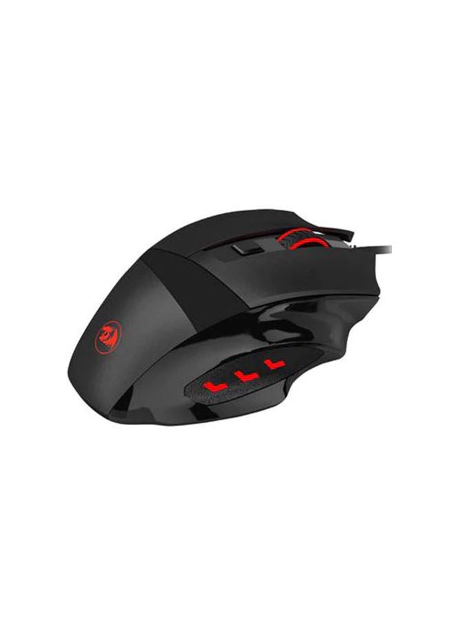 REDRAGON M609 Phaser 6 Buttons Optical Sensor Gaming Mouse Black/Red - Image 4