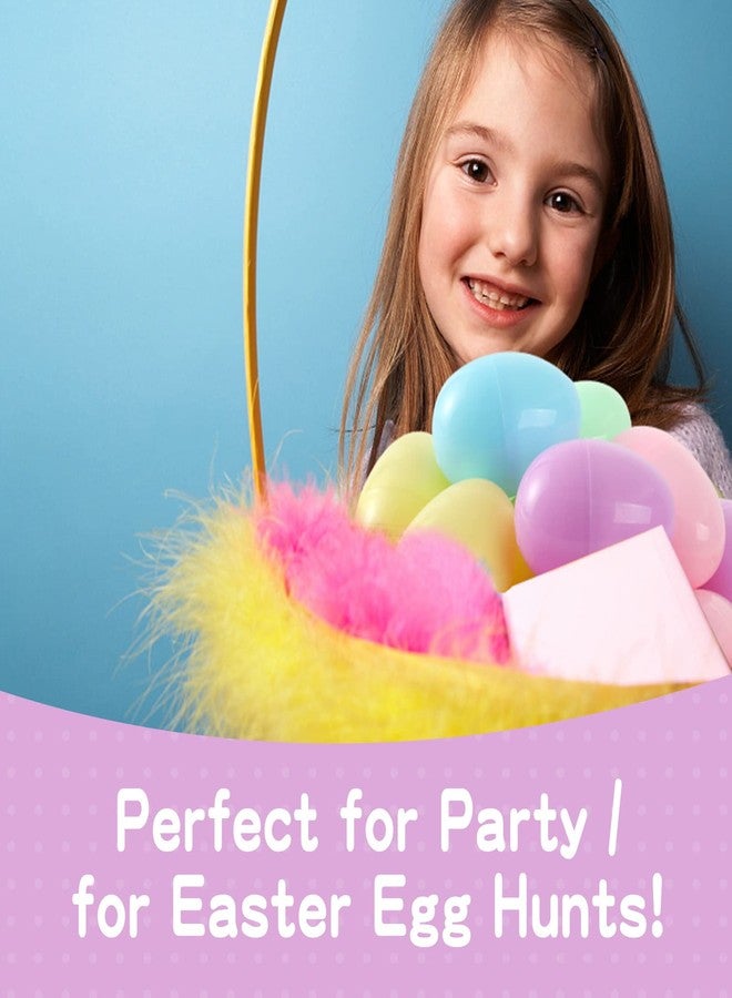 Nyicey 20 Fillable Pastel Color Plastic Easter Eggs Hunt Party Supply Pack Bulk- 2.5" Assorted Colorful Plastic Eggs - Image 3
