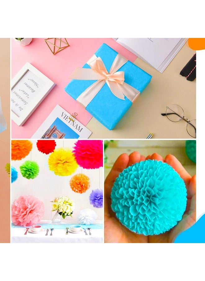Hlonon 100 Sheets Colored Tissue Paper 12×20 Inch Tissue Paper Bulk Gift Wrapping For Gift Bags Diy Crafts Birthday Wedding Holidays Decor 10 Colors  - Image 4