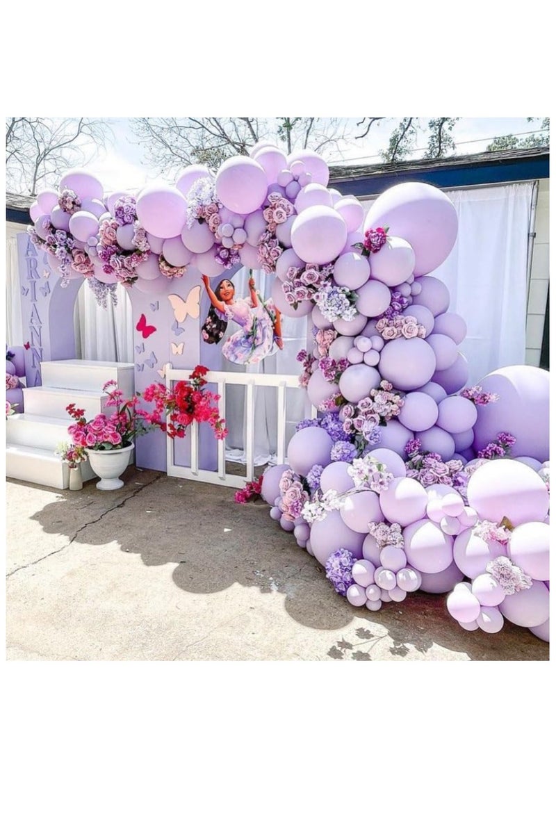100 Pack 12 inch Round Helium Light Purple Balloons for Wedding Baby Shower Birthday Party Decorations - Image 3
