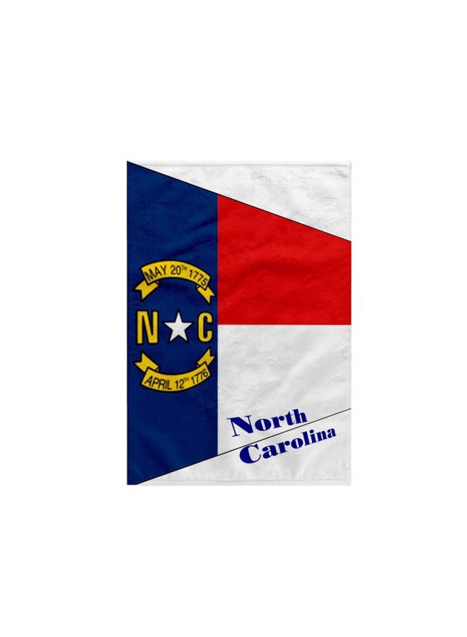 3DROSE 3D Rose Print of North Carolina Flag in Contemporary TWL_203880_1 Towel, 15" x 22" - Image 1