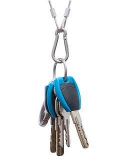 Excefore 316 Stainless Steel Lanyard Cable Tether With Rubber Coating, 2mm Safety Rope, for Navigation,Prevent Loss and Suspension of Objects - 12 Pcs  - Image 3