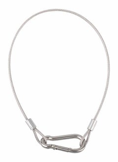 Excefore 316 Stainless Steel Lanyard Cable Tether With Rubber Coating, 2mm Safety Rope, for Navigation,Prevent Loss and Suspension of Objects - 12 Pcs  - Image 4