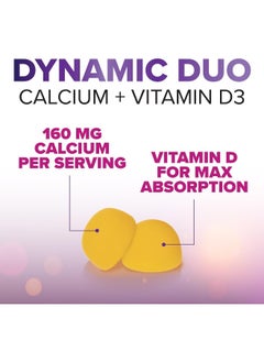 Nature's Nutrition Calcium Gummies Sugar Free with Vitamin D3 - Highly Concentrated Calcium Carbonate and Vitamin D Gummy Chews Support Bones and Teeth - Non-GMO, Tasty Orange Flavor, for Everyone - 60 Gummies  - Image 5