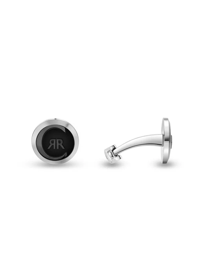 CERRUTI 1881 Cerruti 1881 Paolo Grey Stainless Steel Cufflink for Men