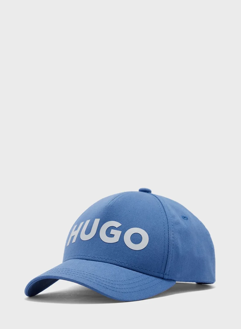 HUGO Logo Curved Peak Cap