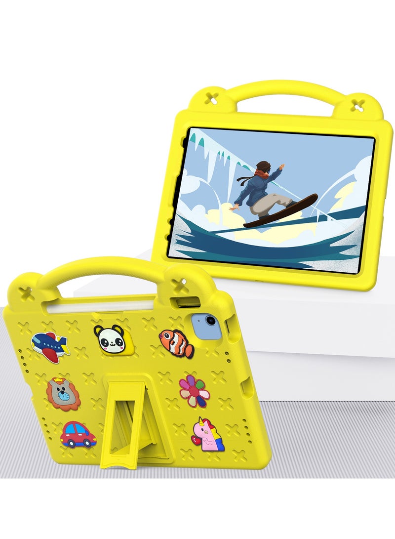 Kids Case Compatible with Samsung Galaxy Tab A8 10.5 Inch 2021 (SM-X200/X205) Heavy Duty EVA Foam Shockproof Cover Kids Proof Case with Stand - Image 2