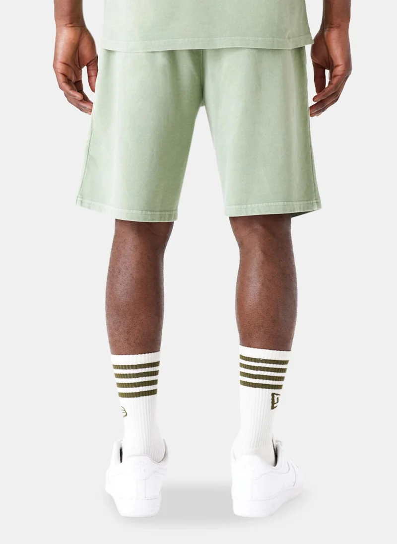 نيو ايرا Men's Washed Logo Shorts