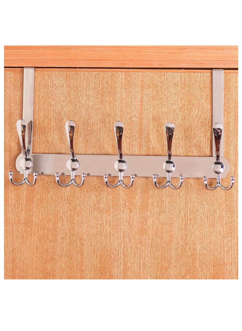 Arabest Door Hanger, Over Door Hooks Hanger, Door Hangers for Bedrooms, Stainless Steel Hooks Over Door Coat Hooks (Silver, 1PC)  - Image 3