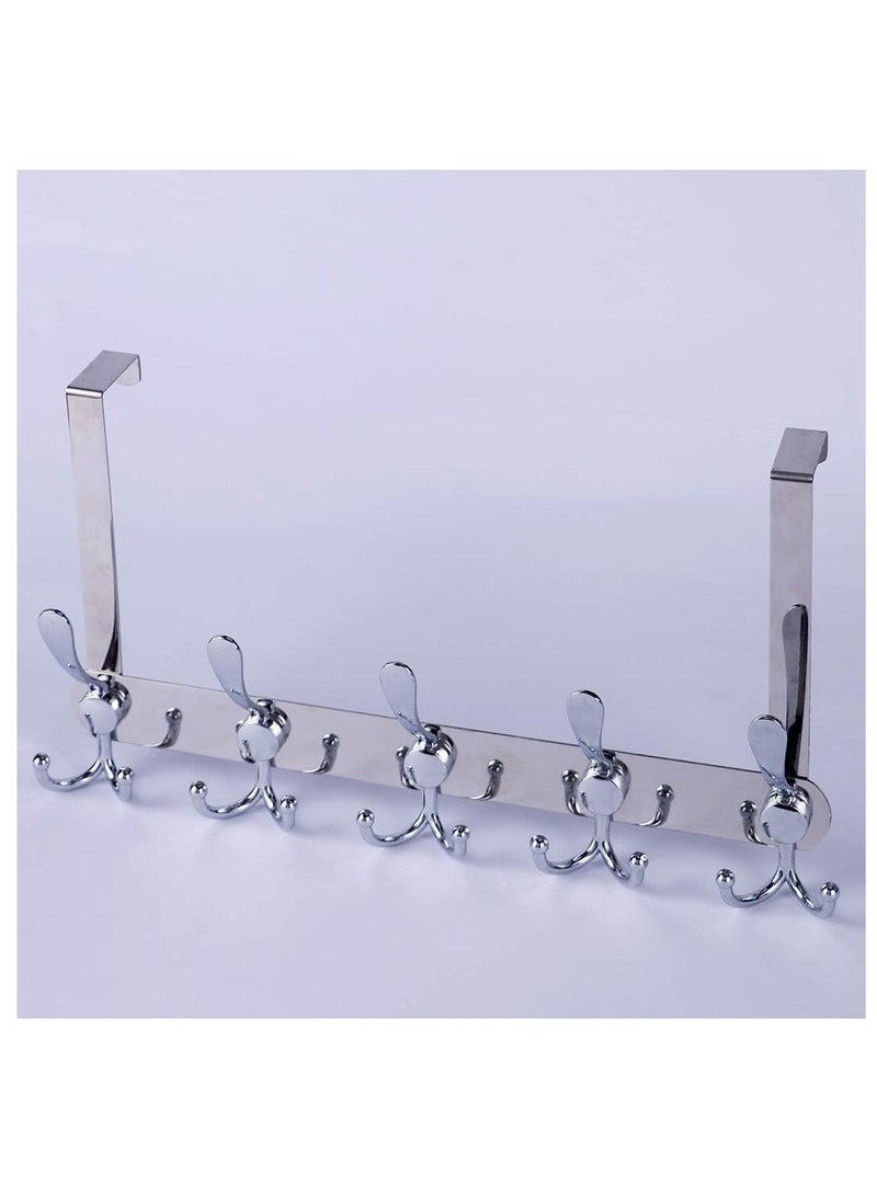 Arabest Door Hanger, Over Door Hooks Hanger, Door Hangers for Bedrooms, Stainless Steel Hooks Over Door Coat Hooks (Silver, 1PC)  - Image 5