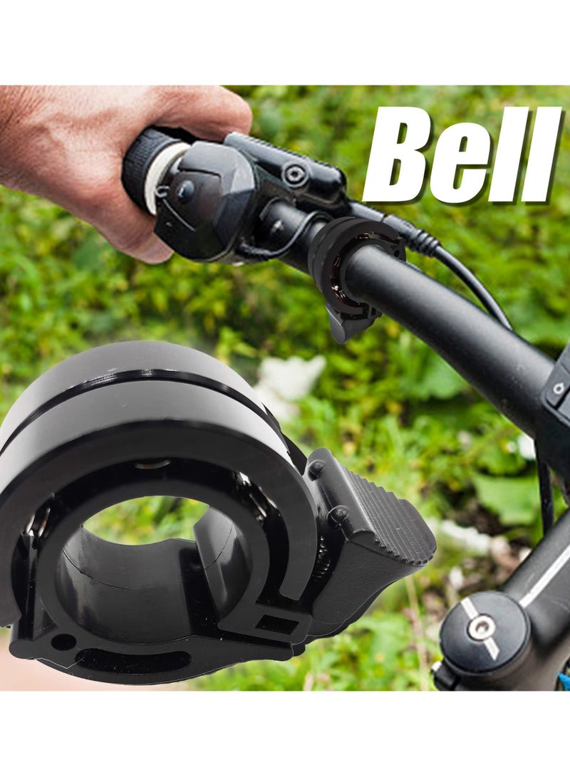SOLARAE Bicycle Bell, Double Bell Aluminum Safety Bicycle Handlebar Bell with Loud Crisp and Clear Sound,Bicycle Bells for Adults or Children, Fits 22mm Handlebars[0.78inches] - Image 5