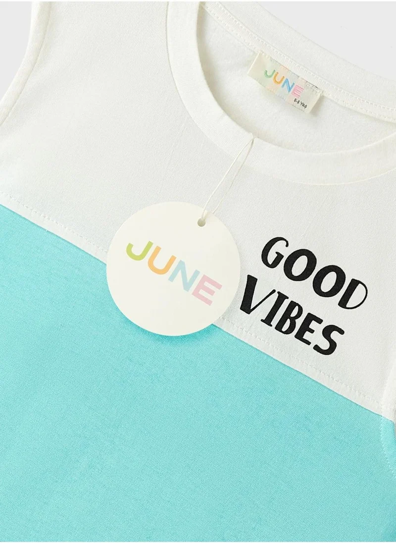 JUNE Kids Colour Block Vest