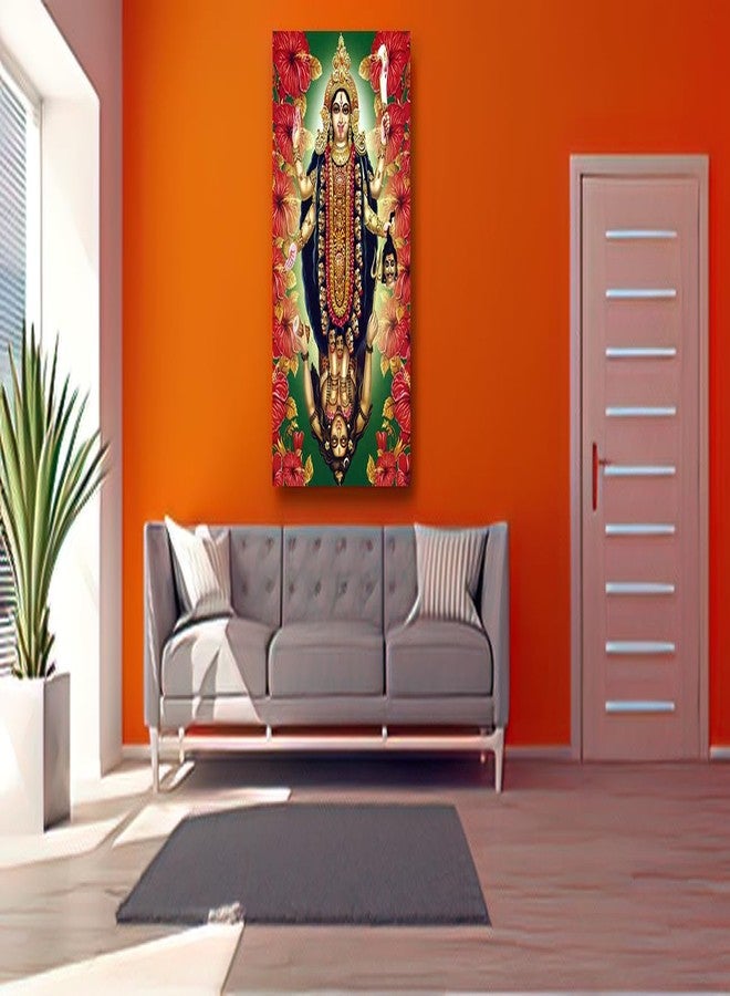 Wallpics Vinyl Goddess Maa Kali Waterproof Sticker Poster (Can1726-3, 24 Inch X 36 Inch, Multicolor) - Image 3
