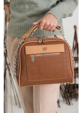 Just Polo Women's Gofrage Printed 7 Compartment Shoulder Bag JP4025  - Image 2