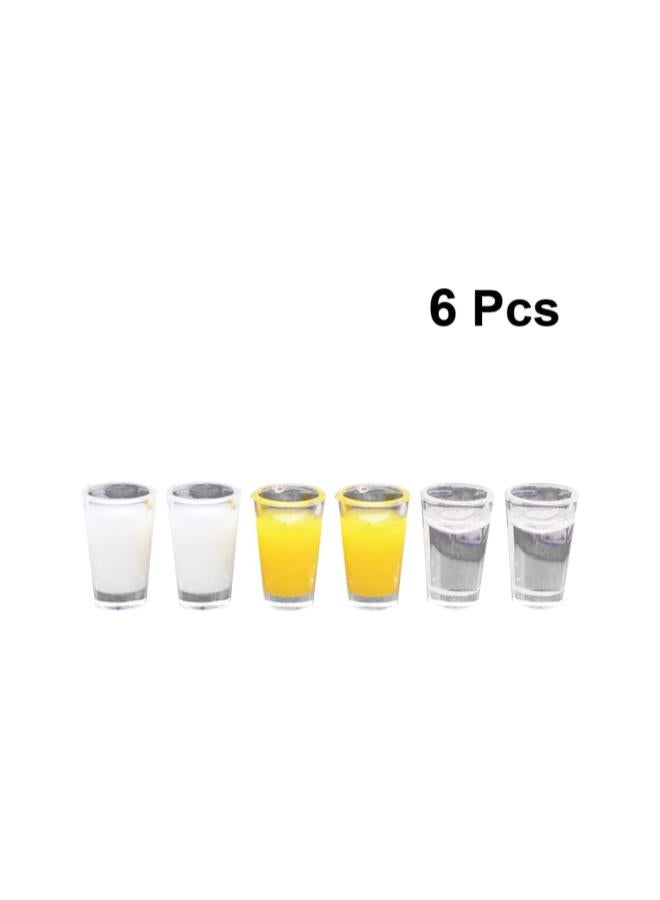 klarako 1:12 Glasses Miniature Plastic Mini Cups Drinking Water Cups Dollhouse Decoration Kitchen Miniatures Accessories 12pcs  - Image 2