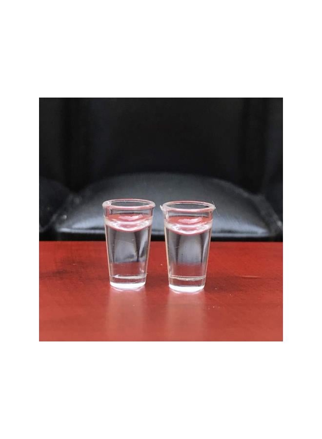 klarako 1:12 Glasses Miniature Plastic Mini Cups Drinking Water Cups Dollhouse Decoration Kitchen Miniatures Accessories 12pcs  - Image 5