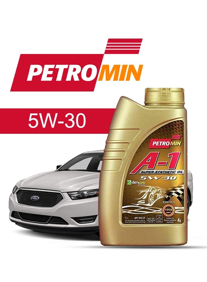 Petromin Engine Oil – For FORD Taurus  2024 - 2009, 6 Liter,  5w30 Petromin - With Engine Oil Filter - 2009 2010 2011 2012 2013 2014 2015 2016 2017 2018 2019 2020 2021 2022 2023 2024