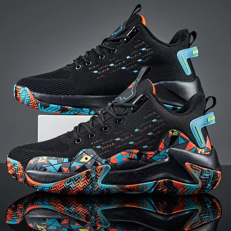 Men's Running Shoes Breathable Basketball Sneakers - Image 1