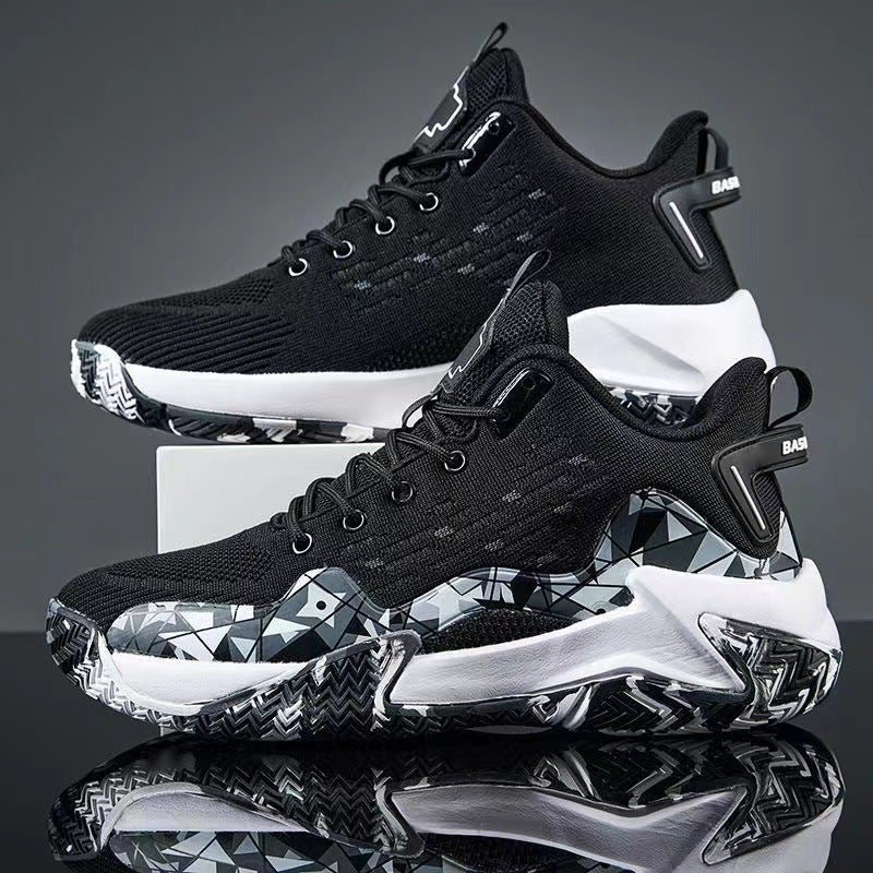 Men's Running Shoes Breathable Basketball Sneakers - Image 2