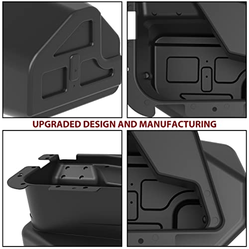 SAUTVS UTV Under Seat Storage Box for Honda Pioneer 1000 3P 5P 2017-2023, Water Resistance Underseat Storage Bin for Honda Pioneer 1000-3 / 1000-5 2017-2023 Accessories, Replace OEM# 08L70-HL4-F00 - Image 2