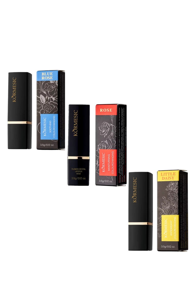 Kormesic Lipstick color set