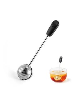 Bukela Stainless Steel Rotating Tea Strainer, Tea Ball, Tea Strainer Ball Tea Infuser, Tea Filter, Easy to Carry  - Image 1