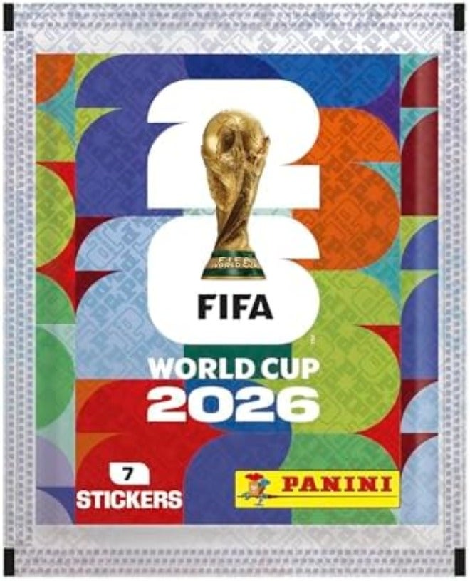 بانيني مجموعة ملصقات كأس العالم 2026 من فيفا ×50 حزمة - Image 4