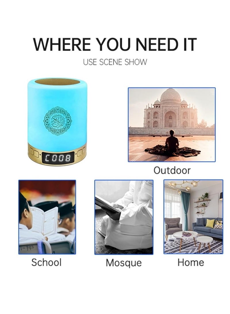 Equantu Quran Touch Lamp with APP Control Remote Control - Image 1