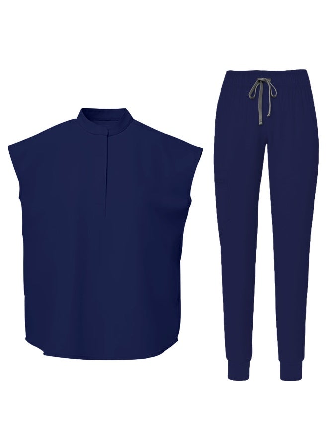 NIBEMINENT Fashion Hospital Doctor Work Clothes Women Clinical Surgical Uniforms Medical Scrubs Uniforms Nurse Accessories Dental Workwear - Image 1