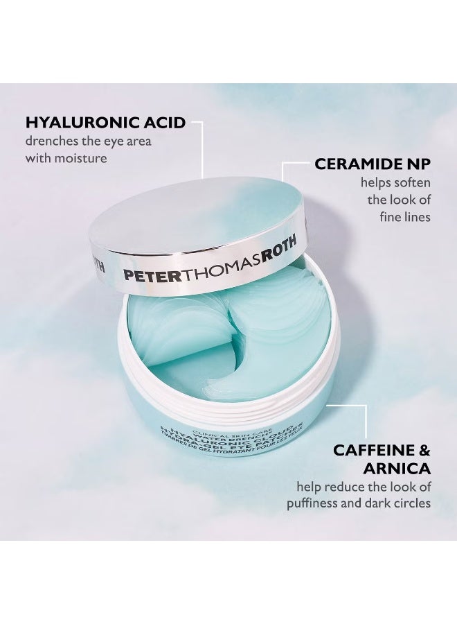 بيتر توماس روث رقعة العين المائية من بيتر توماس روث، 30 زوجًا من رقعة هيالورونيك كلاود هيدرا جل للعين - Image 3