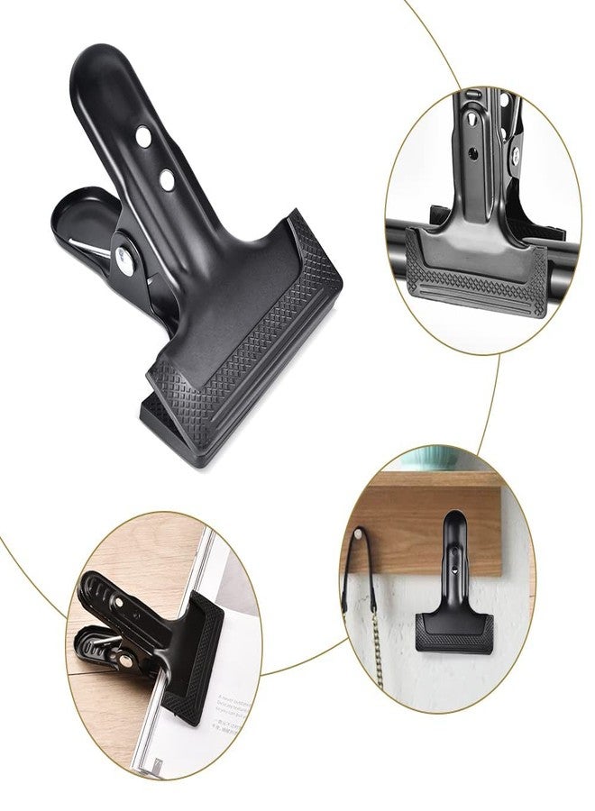 KAGYOKU Backdrop Spring Clamps - 2 Pack of 4" Heavy Duty Clips for Photography Background Stands, Woodworking & Home Improvement Projects - Image 5