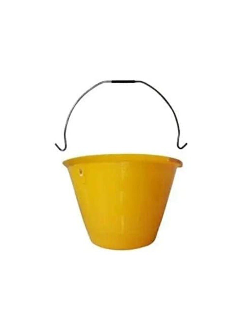 KNP KNP Construction PVC Plastic Bucket is a Durable and Versatile Container Designed for Various Construction and Industrial Applications. - Image 1