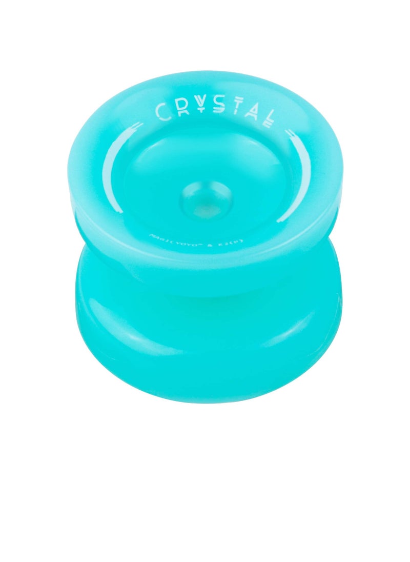 Excefore - K2 Responsive Plastic FingerspinYoyo for Kids Beginners Yoyo with Yoyo Glove Yoyo Bag 5 Yoyo Strings-Lake Blue - Image 1