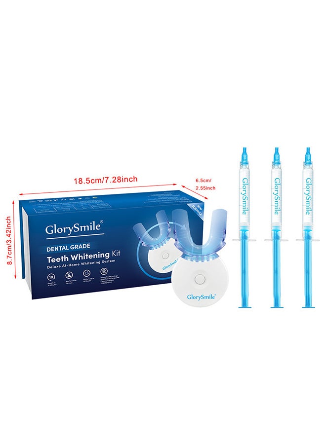 Glory Smile Teeth Whitening Light with Mouth Trays, 10 Min Fast Teeth Whitener, with 3 Pcs Teeth Whitening Gel, Helps to Remove Stains from Coffee, Smoking, Wines, Soda, Food - Image 3