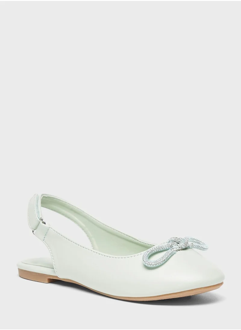 shoexpress Kids Embellished Ballerinas