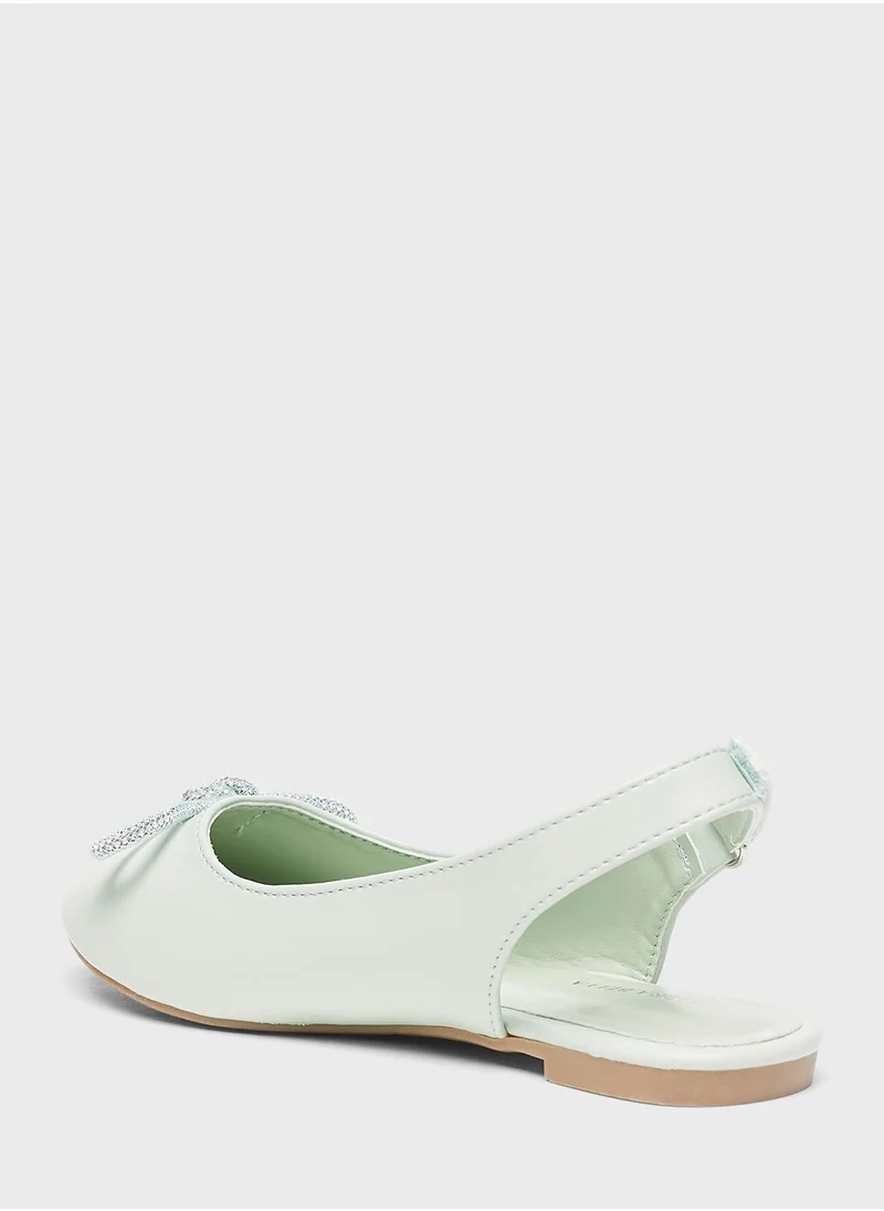 shoexpress Kids Embellished Ballerinas