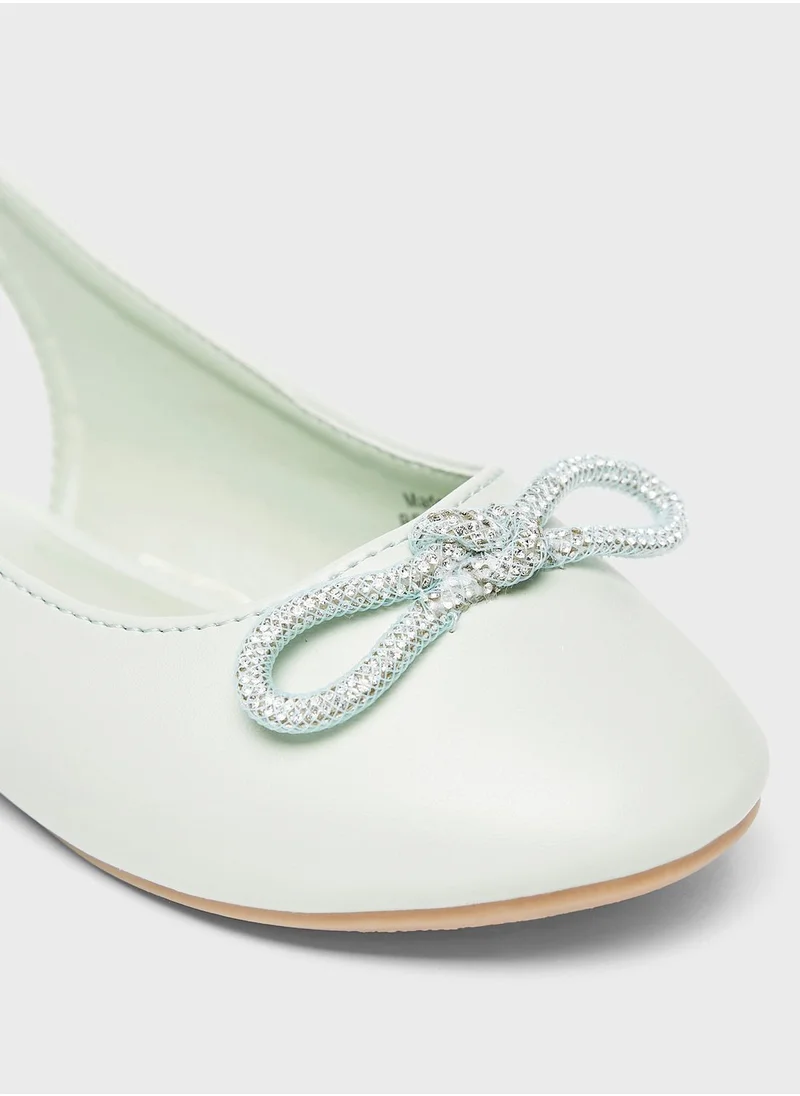 shoexpress Kids Embellished Ballerinas