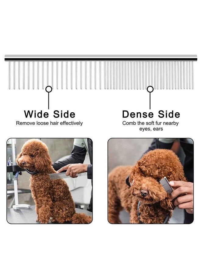 RIANZ Stainless steel Grooming Comb for Dog/Cats and pets (1pc) - Image 3