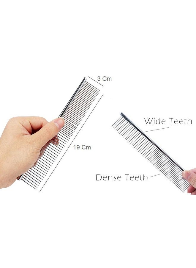 RIANZ Stainless steel Grooming Comb for Dog/Cats and pets (1pc) - Image 4