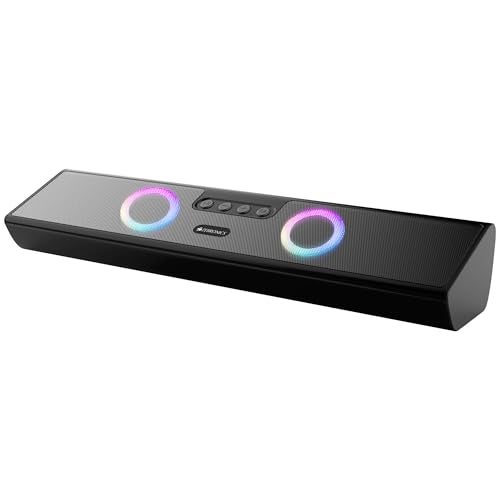 ZEBRONICS Astra 35, Portable Bluetooth Speaker, 16 Watts, Upto 8h Backup, Dual Drivers + Dual Passive Radiators, Call Function, Bluetooth v5.3 | USB | mSD| AUX, TWS, RGB LED - Image 1