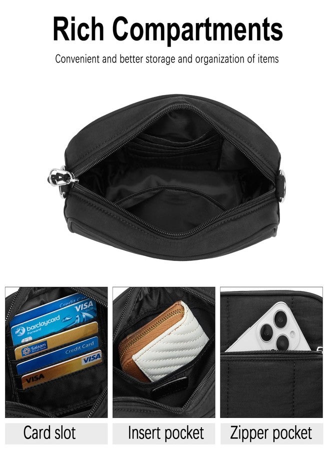 CLUCI Quilted Crossbody Bags for Women Lightweight Puffer Shoulder Bag Travel Purses with Wide Strap - Image 4