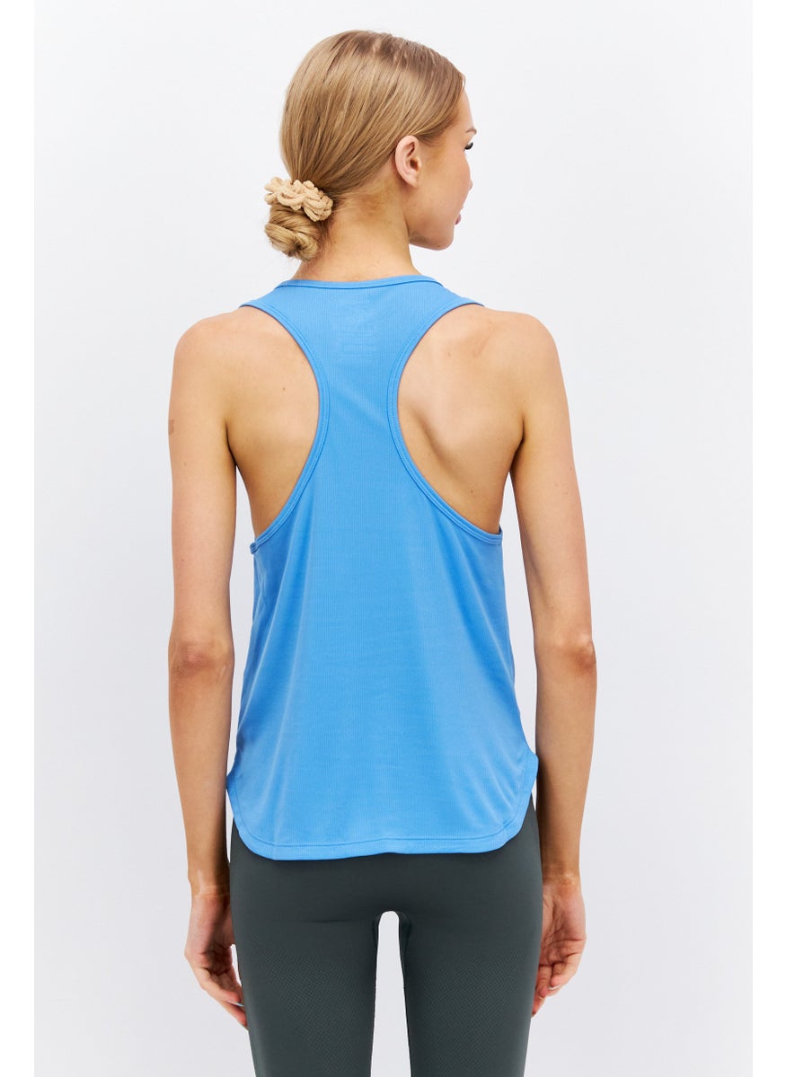 Women Sportswear Fit Sleeveless Training Tank Top, Blue - pzsku/ZA43C643D966F42F244F7Z/45/_/1739715459/1bae0820-716e-4fe4-ad58-05aa748b17c2