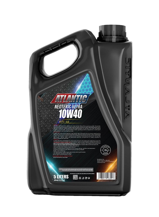 Atlantic Grease & Lubricants NEOTERIC ULTRA 10W40 API SP 5-LITERS - Image 1
